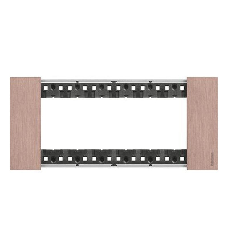 Placca BTicino Living Now COLORE RAME KA4802ZM Placca BTicino Living Now COLORE RAME KA4802ZM